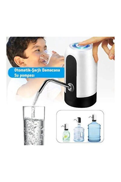 GÜZELYÜZ AVM Şarjlı Damacana Pompası Su Pompası