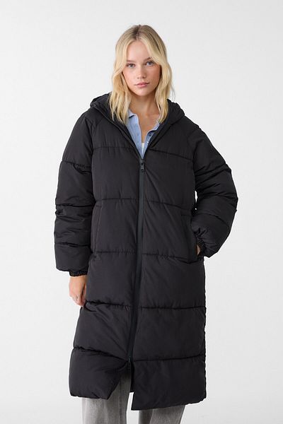 Stradivarius Long puffer coat