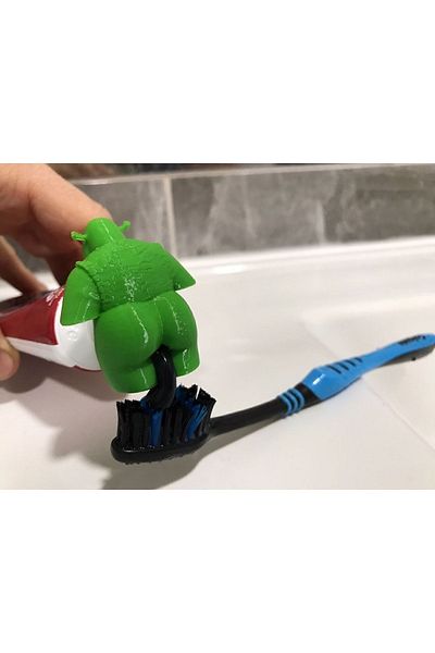 Root Made Shrek Toothpaste Cover - 2 Pieces