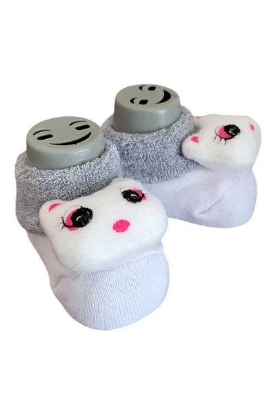 Aware Time Newborn Figured Baby Booties