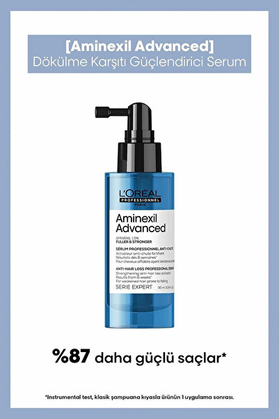 L'oreal Professionnel Aminexil Advanced-daha gür saçlar için serum 90ml ZEROL...