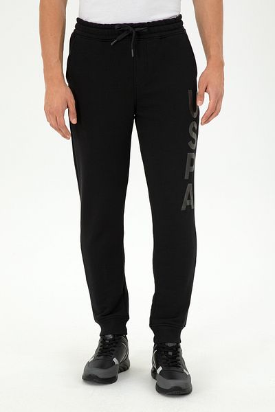 U.S. Polo Assn. Men's Black Sweatpants 50289061 -Vr046