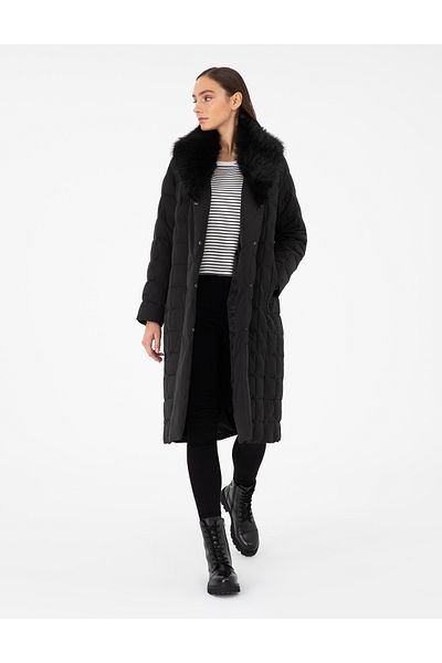Pierre Cardin Black Coat 50290313 -Vr046