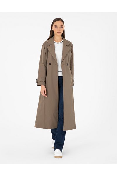 Pierre Cardin Khaki Trench Coat 50290319 -Vr027