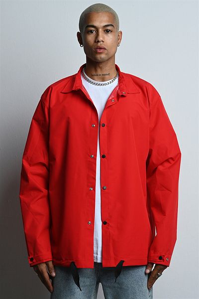 Rocqerx R-3853 Men's Membrane Waterproof Raincoat Shirt