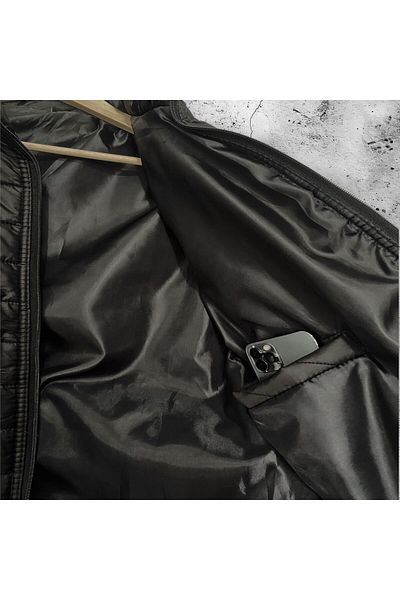 ENDEİS COLLECTİON Comfortable Fit Inner Pocket Wind Water-Proof