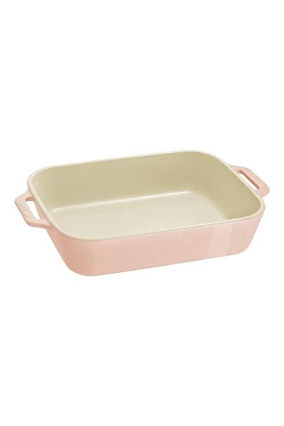 STAUB Ceramic Rectangular Oven Tray Set 3 Pcs Pink - 1025099