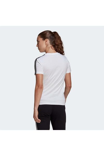 adidas Μπλουζάκι LOUNGEWEAR Essentials Slim 3 ρίγες