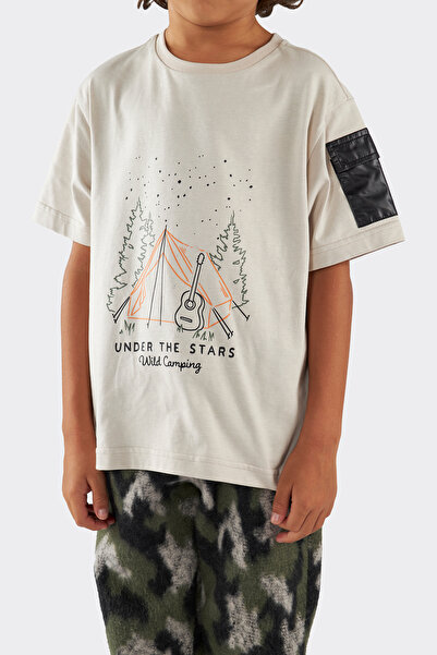 Panço PrintedDetailedT-Shirt