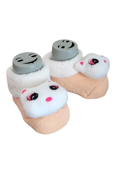 Aware Time Newborn Figured Baby Booties