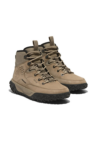 Timberland Men's Trekking Boots - Greenstride Motion 6 Mid, Lace Up, Cream Tb0A6Cwnen31