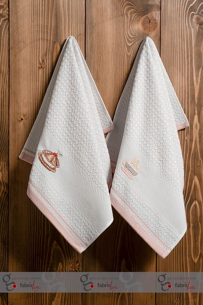 Fabric Box 2 части 30 x 50 см кърпа за чай Салфетка Кухненска салфетка за сервиране
