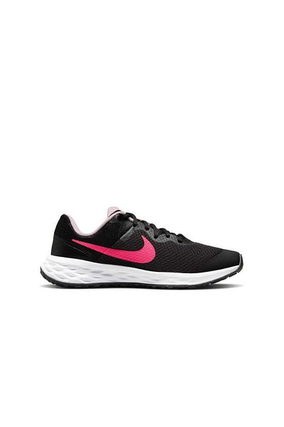 Nike Revolution 6 Next Nature (Gs) Women's Black Running Shoes