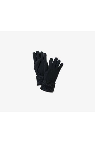 Tchibo Micropolar Black Gloves