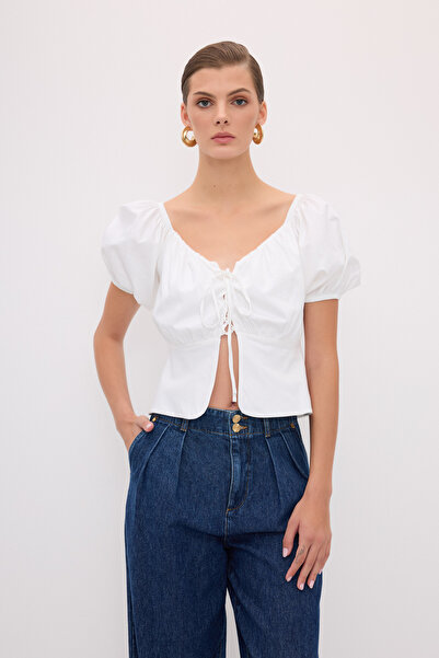 adL Bağlama Detaylı Bluz