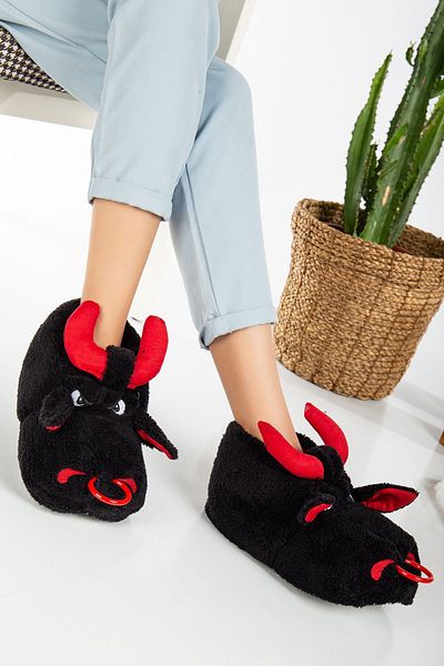 Nmoda Unisex Animal Slippers Home Παπούτσια Ηχομονωτική σόλα