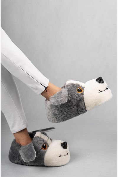 Nmoda Unisex Animal Slippers Home Παπούτσια Ηχομονωτική σόλα