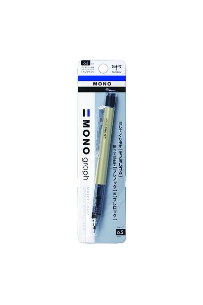 Tombow Mono Graph Mechanical Pencil 0.5mm Gold