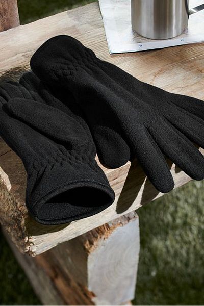 Tchibo Fleece Gloves, Black