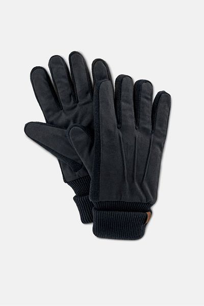 Tchibo Soft Elastic Gloves, Black