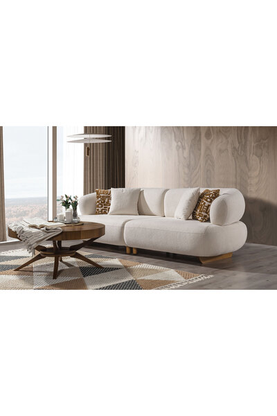 CaddeYıldız İsidora Kanepe - Üçlü