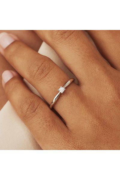 Isabel Bernard Isabel Bernard De la Paix 14 Karat Ring,Verlobungsring 50