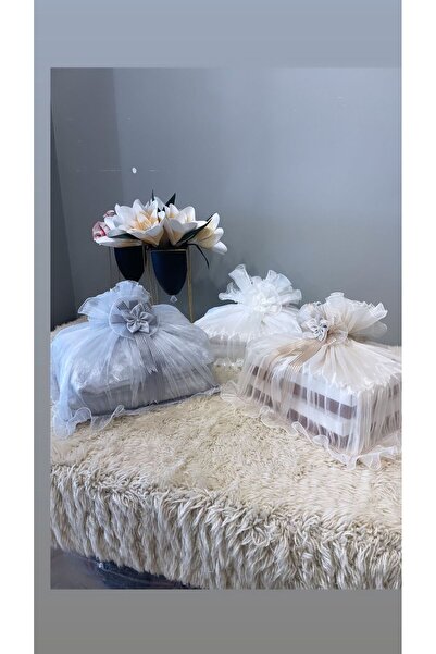 Benjamin Çeyiz Bohça Süslü Çiçekli Prenses Nişan Çeyiz Bohça