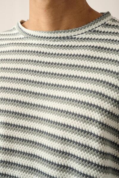 Rocqerx R-5838 Велосипедний комір, довгі рукави, в'язаний світшот