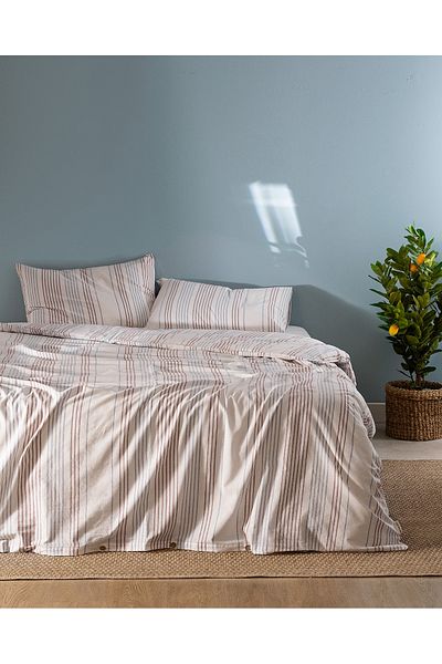 Madame Coco Evonna King Size Painted Yarn Duvet Cover Set