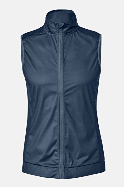 Tchibo Women Sportswear Fit Sleeveless Cycling Jacket, Navy