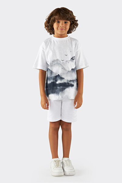 Panço T-ShirtwithPrintDetail