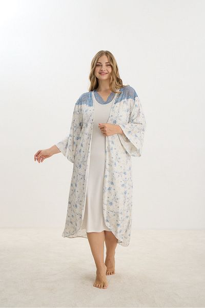 Sevim 16257 Battal Size Morning Set