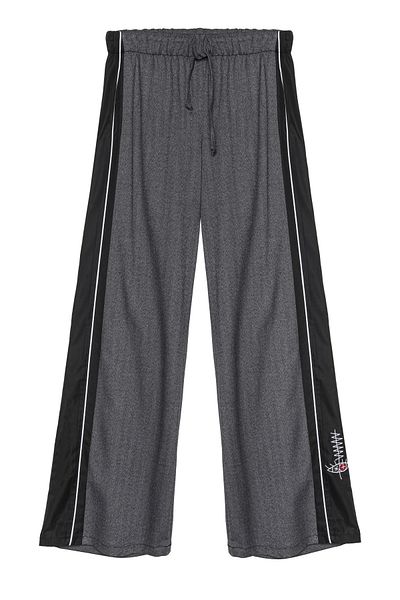 Quzu Gray Technical Fabric Pants