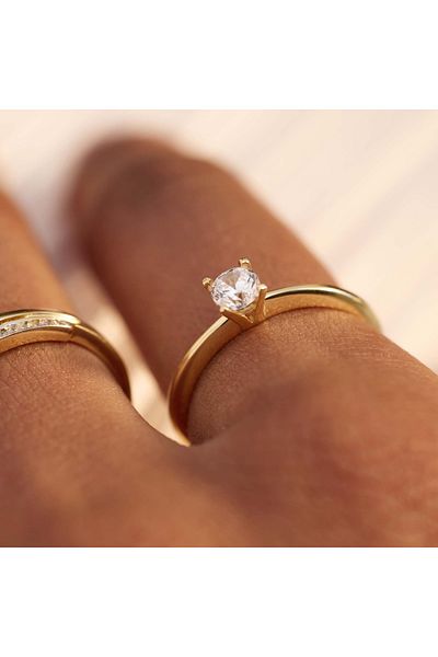 Beloro Jewels Monte Napoleone Damen Ring Gold Bo330002