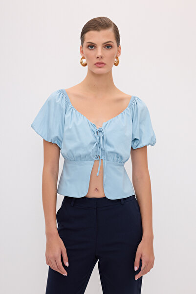 adL Bağlama Detaylı Bluz