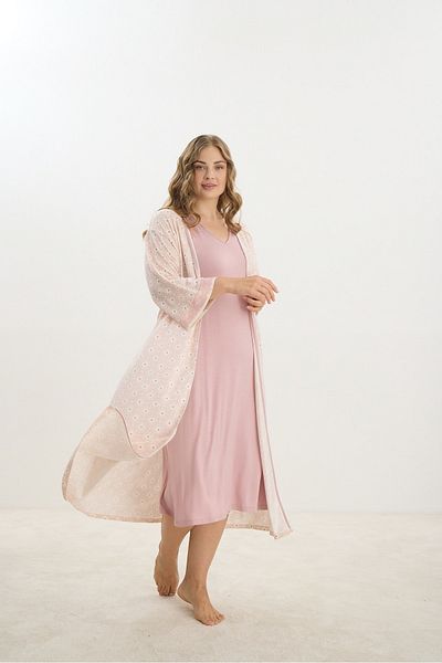 Sevim 16243 Battal Size Morning Set