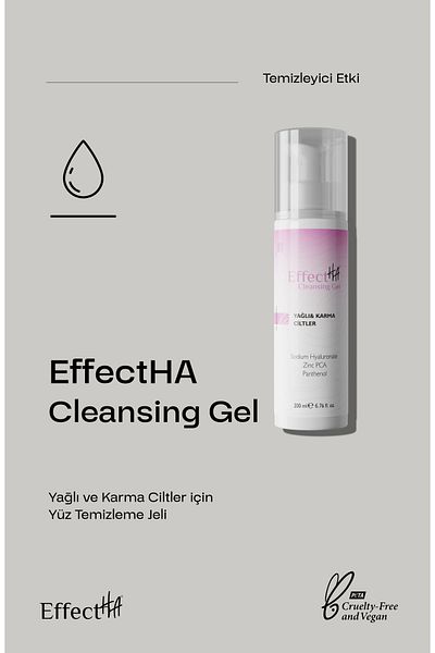 EffectHA Facial Cleansing Gel - For Combination and Oily Skin