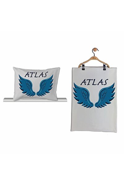 Pia Baby Gl 2204 Isme Özel Bebek Battaniye Yastık Seti