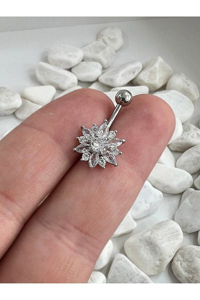 Karınca Piercing Luxury Elite Diamond Jewelled Belly Piercing