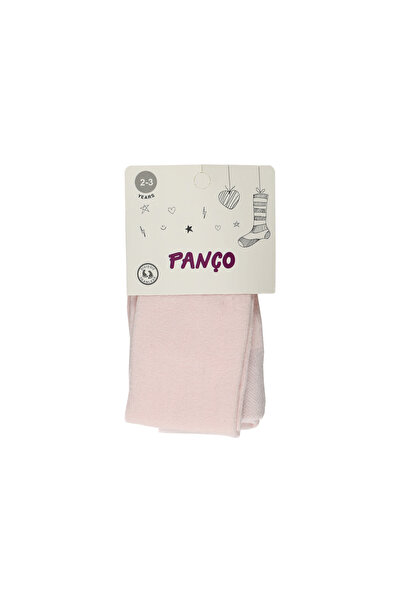 Panço Kız Bebek Pamuklu Pembe Külotlu Çorap
