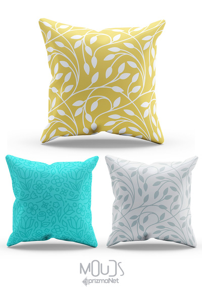 Moud's Dvostrana Štampano Flora linija Sa deznom Trostruka kombinacija Antilo...