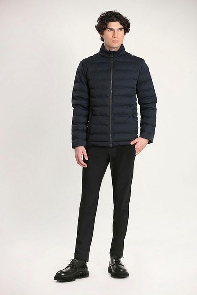 GMG FIRENZE Zippered Slim Fit Puffer Men's Jacket