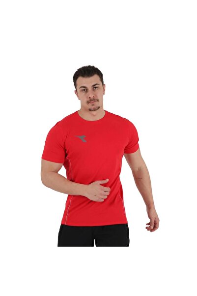Diadora 1010243 Red Saturn Training T-Shirt