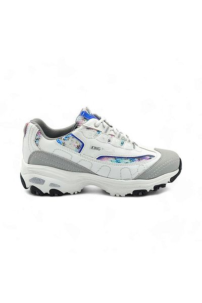 KİNG PAOLO King Paolo E5112 White-Blue Shoes