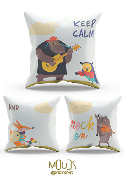 Moud's Dvostrana Štampano Životinjska muzika Sa deznom Trostruka kombinacija ...