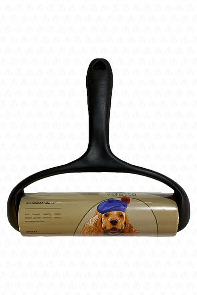 valletta Laysan 60 Leaf Adhesive Lint Collector Roll Black