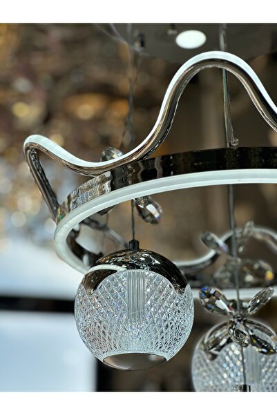 Led 2024 MODEL 4SARKIT LÜX ÇEMBERLİ LÜX AVİZE