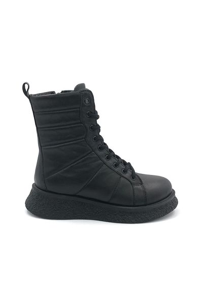 STEP MORE Μαύρες μπότες μοντέλου Z412610