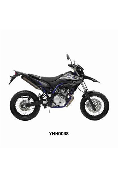 Motiker Yamaha WR 125 X "Black & Purple" Tasarım Motosiklet Sticker Etiket Ka...