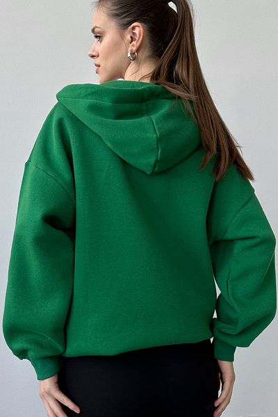 Slim'N Lift Oversize Φούτερ με κουκούλα με τρεις κλωστές